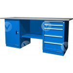 Верстак металлический двухтумбовый Ferrum 01.205R
